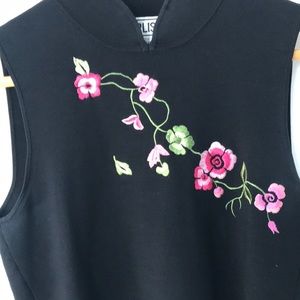 Sleeveless Silk/spandex top